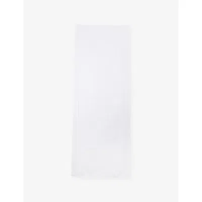 The White Company Pure Linen Table Runner In White