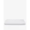 The White Company Ranleigh 1000 Thread-count Emperor Cotton-sateen Deep Fitted Sheet 200cm X 200cm In White