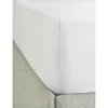 The White Company White Raw Cord Egyptian-cotton Single Fitted Sheet 190x90cm Single In White