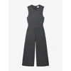 The White Company S Eclipse Sleeveless Wide-leg Stretch-jersey Jumpsuit