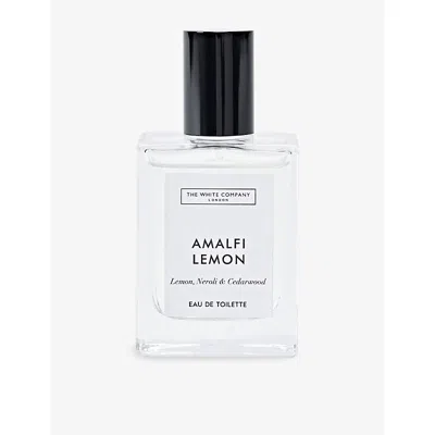 The White Company S No Colour Amalfi Lemon Luxury Eau De Toilette 30ml In Transparent