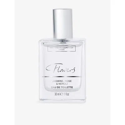 The White Company S No Colour Flowers Eau De Toilette 30ml In Transparent