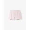 The White Company S Relaxed-fit Striped Cotton Pyjama Shorts Pinkstripe Xs In Pink