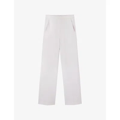 The White Company S Stone Voyager Wide-leg Woven Trousers