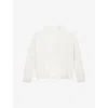 The White Company S Scandiwhte Textured Crewneck Alpaca-blend Jumper In Multi