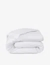 The White Company Sateen Cotton Duvet Cover In White