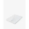 The White Company White Savoy Cotton King Size Flat Sheet King In White