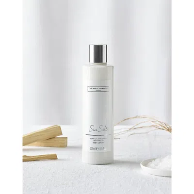 The White Company Sea Salt Hand Wash 250ml In White