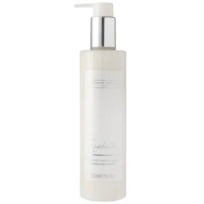 The White Company Seychelles Hand & Nail Cream 250ml In White