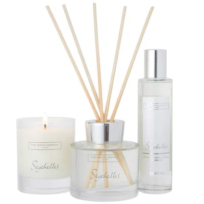 The White Company Seychelles Large Home Scenting Set In White