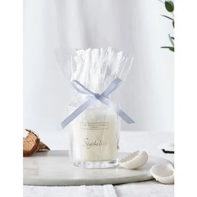 The White Company Clear Seychelles Votive Candle 75g