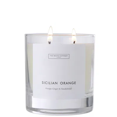 The White Company Sicilian Orange Candle 280g