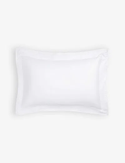 The White Company White Somerton Standard Cotton Oxford Pillowcase 50cm X 75cm