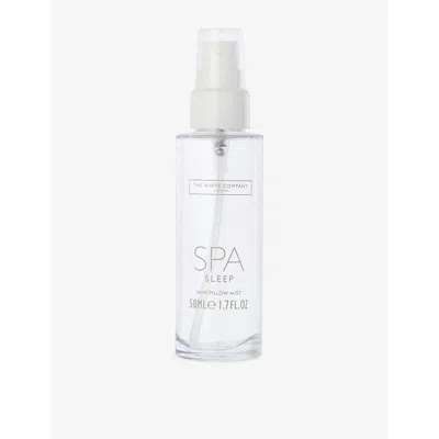 The White Company Spa Mini Sleep Mist 50ml In Transparent