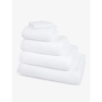 The White Company Spa Turkish Cotton Hand Tow In White