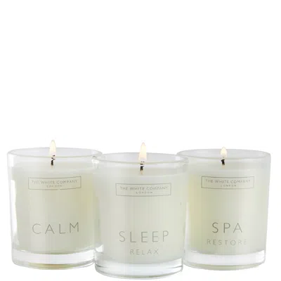 The White Company Spa Votive Trio Set