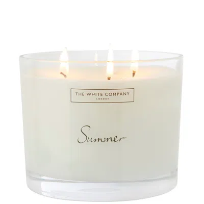 The White Company Summer Large Candle 770g