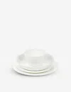 The White Company Symons Bone China Dinner Plate 28cm In White