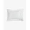 The White Company Symons Double-row Cotton Oxford Pillowcase In White