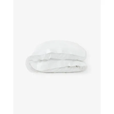 The White Company Symons Single Cotton Duvet Cover In White