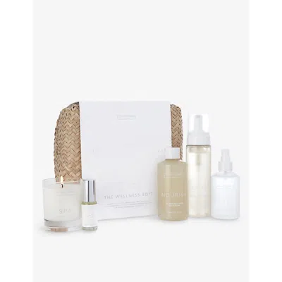 The White Company The Wellness Edit Basket In None/clear