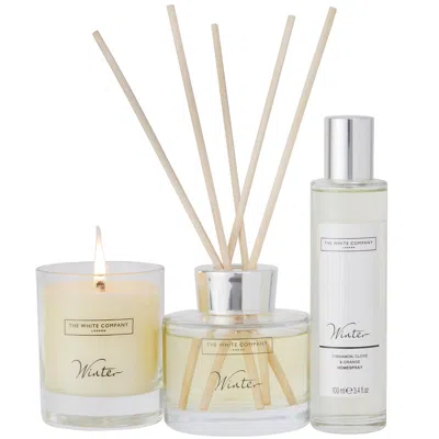 The White Company Winter Large Home Scenting Set In White