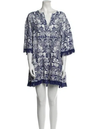 Pre-owned The White Lotus X Camilla Printed Tassel Accents Nightgown In Multi