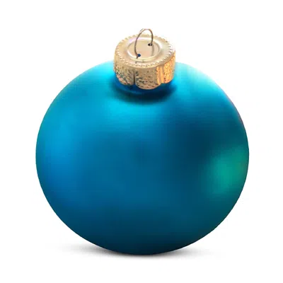 The Whitehurst Company, Llc The Whitehurst Company Ball Ornaments, Set Of 40 In Blue