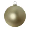 The Whitehurst Company, Llc The Whitehurst Company Ball Ornaments, Set Of 6 In Matte Champagne
