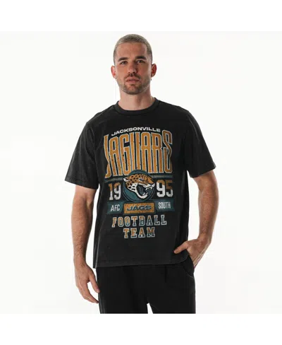 The Wild Collective Men's And Women's Black Jacksonville Jaguars Band T-shirt