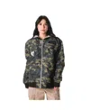 The Wild Collective Men's And Women's Camo Memphis Grizzlies Full-zip Hoodie Bomber Jacket In Camo