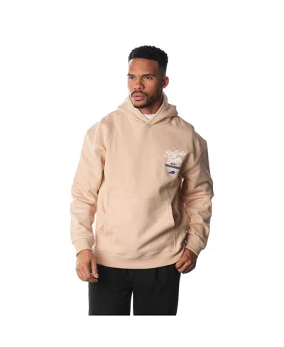 The Wild Collective Men's And Women's Cream Buffalo Bills Fleece Pullover Hoodie In White