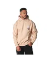 The Wild Collective Men's And Women's Cream New York Giants Fleece Pullover Hoodie In Cream