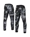The Wild Collective Men's And Women's  Black Los Angeles Chargers Camo Jogger Pants In Black