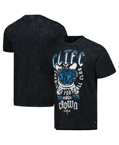 The Wild Collective Men's Black Charlotte Fc Concert T-shirt