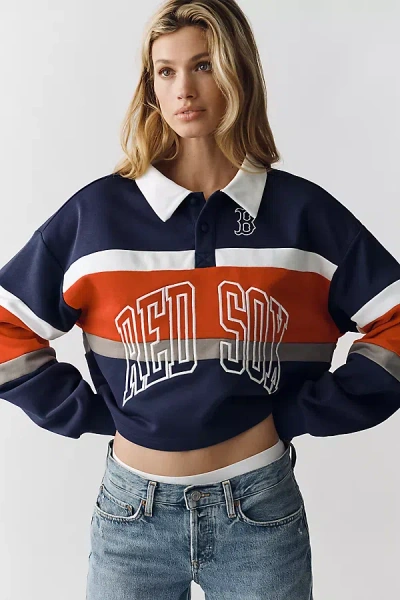 The Wild Collective Mlb Polo Top In Blue