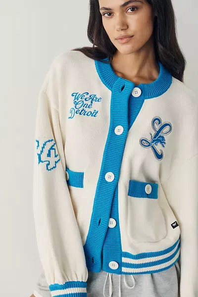 The Wild Collective Nfl Cardigan In Multi