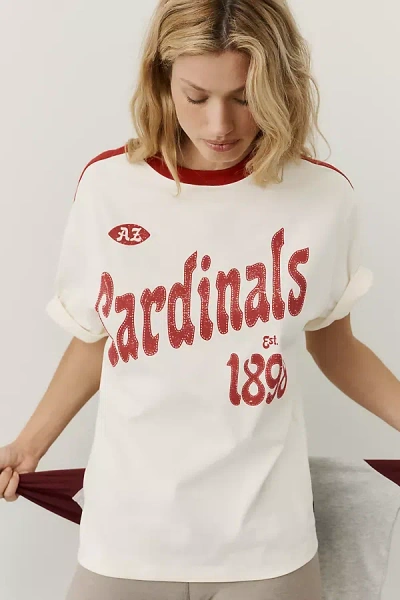 The Wild Collective Nfl Graphic Tee In Neutral