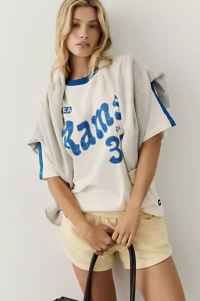 The Wild Collective Nfl Graphic Tee In White