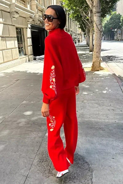 The Wild Collective Nfl Sweatpants In Red