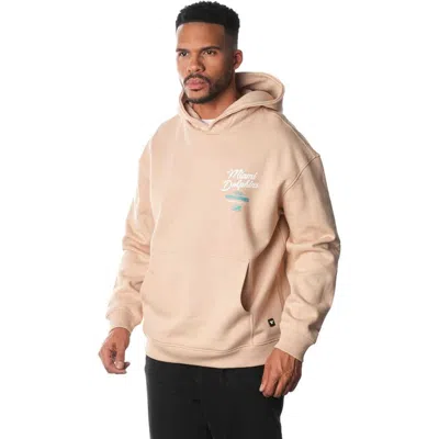The Wild Collective Unisex  Cream Miami Dolphins Fleece Pullover Hoodie