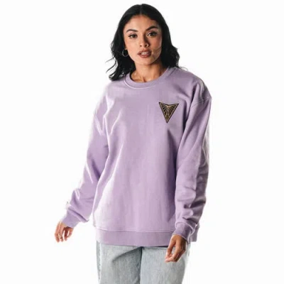 The Wild Collective Violet Golden State Valkyries Wordmark Fleece Sweatshirt