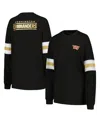 The Wild Collective Women's Black Washington Commanders Long Sleeve T-shirt In Black