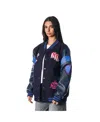 The Wild Collective Blue New York Rangers Full-snap Varsity  Jacket In Blue