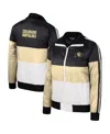 The Wild Collective Women's Gold Colorado Buffaloes Color-block Puffer Full-zip Jacket In Gold