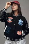 The Wild Collective X Anthropologie Mlb Letterman Jacket