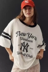 The Wild Collective X Anthropologie Mlb Oversized Graphic Tee In White