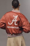 The Wild Collective X Anthropologie Ncaa Bomber Jacket In Red