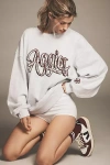 The Wild Collective X Anthropologie Ncaa Cotton Sweatshirt In White