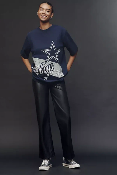 The Wild Collective X Anthropologie Nfl Tee In Blue
